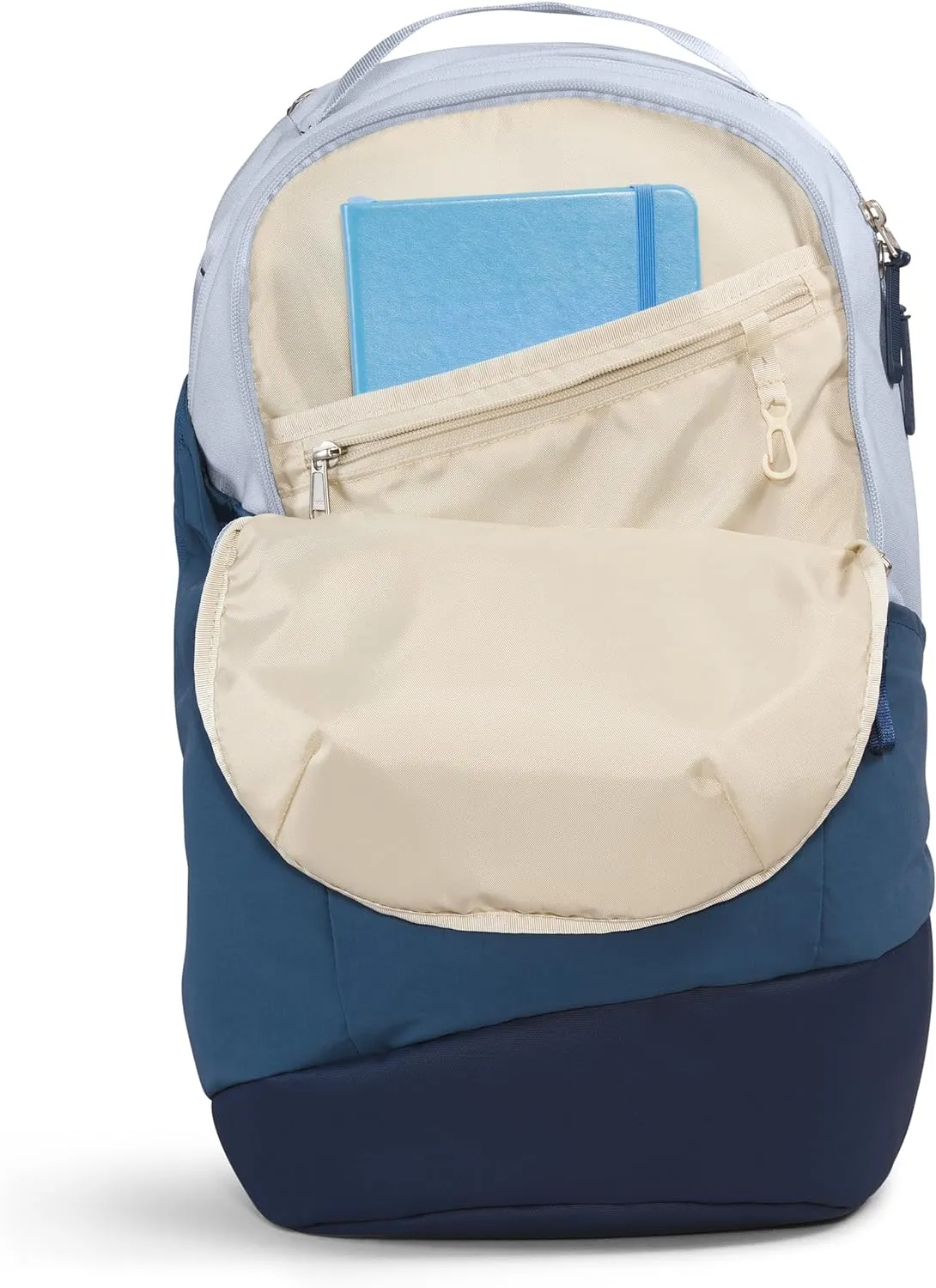 THE NORTH FACE Women's Isabella 3.0 Backpack, Dusty Periwinkle Dark Heather/Shady Blue/Summit Navy, One Size