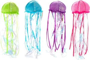 The Petting Zoo, Jellyfish Stuffed Animal, Gifts for Girls, Sparkly Jellyfish Plush Toys (Purple, 8 inch)