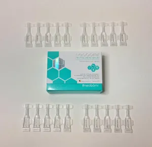 Tri-Hyaluron Serum 20-pack made in Germany, Hyaluronic Acid Serum for Face, Anti-Aging Vegan Hyaluronic Acid Serum
