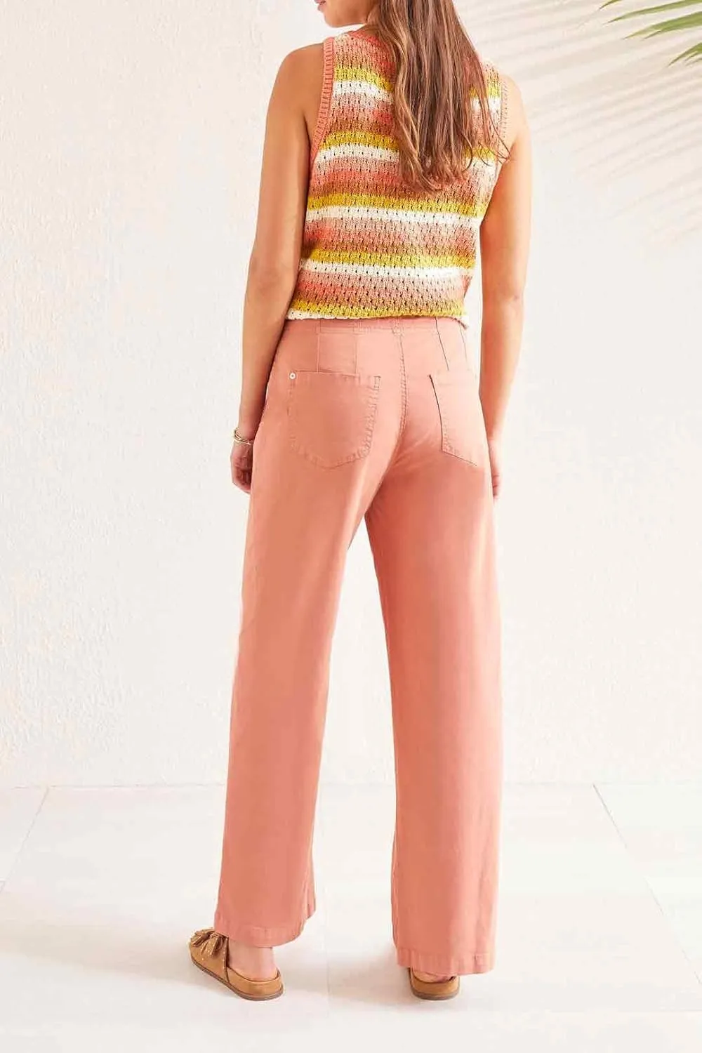Tribal Women's Audrey Wide Jeans W/Fancy Wb