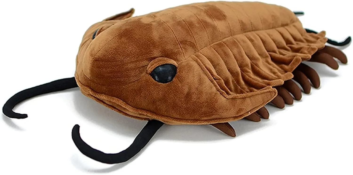 Trilobite Plush Toys, 15.74inch simulation Deep Stuffed Animal Toys Soft and lifelike for Boys and Girls, Home Decoration