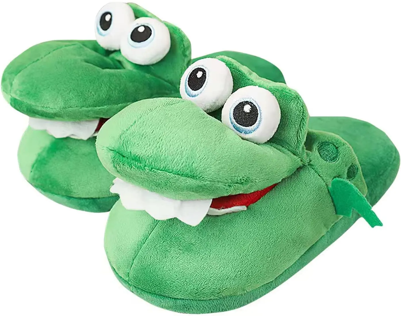 Unisex Novelty Cute Animal Feet Slippers Indoor House Plush Slippers Funny Christmas Halloween Gifts - One Size Fits Most