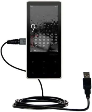 USB Data Hot Sync Straight Cable for The Cowon iAudio 10 / i10 with Charge Function – Two Functions in one Unique TipExchange Enabled Cable