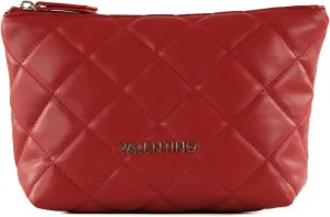 Valentino Ocarina Rosso Soft Cosmetic Case, red