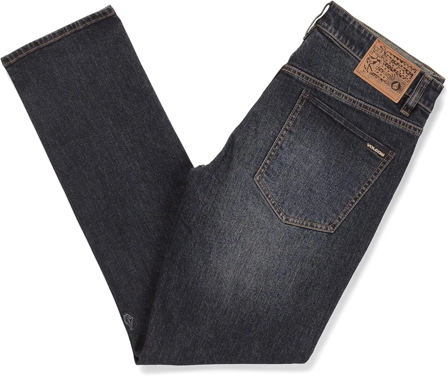 Volcom Men's Vorta Slim Fit Stretch Denim Jean