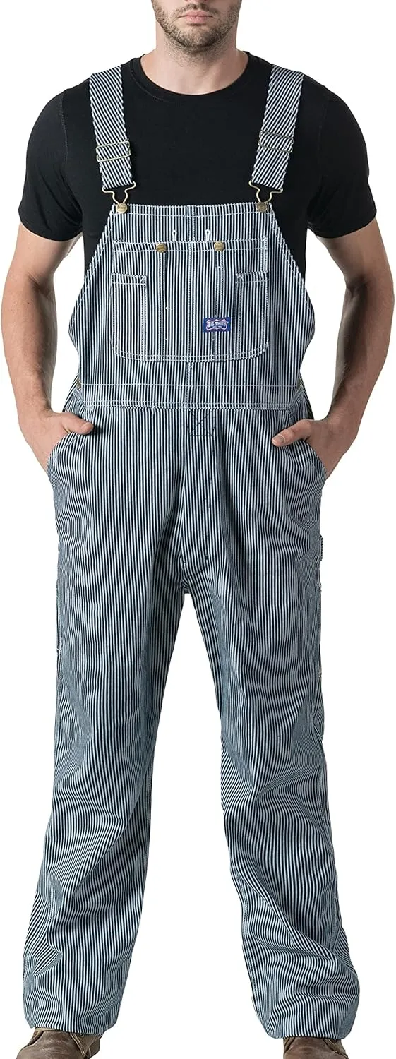 Walls mens Stonewashed Denim Bib Overall
