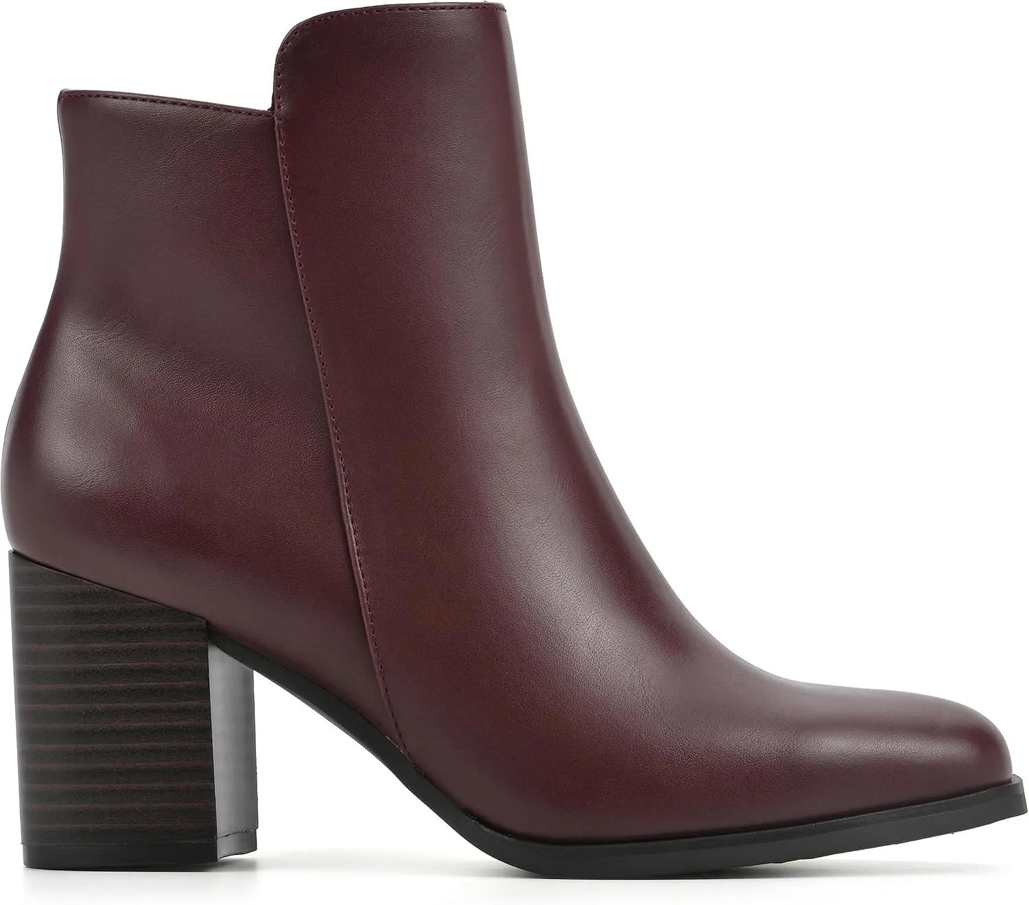 WHITE MOUNTAIN Women's Shoes Vogued Block Heel Bootie