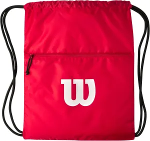 WILSON Pickleball Drawstring Bag - Red/White