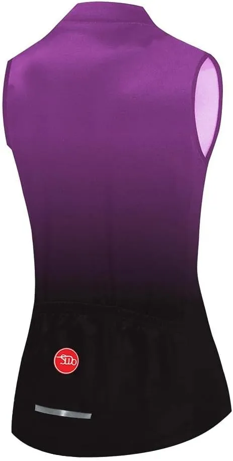 Women's Cycling Jersey Sleeveless Bike Vest Shirts Bicycle Clothing Biking Tank Tops Tights