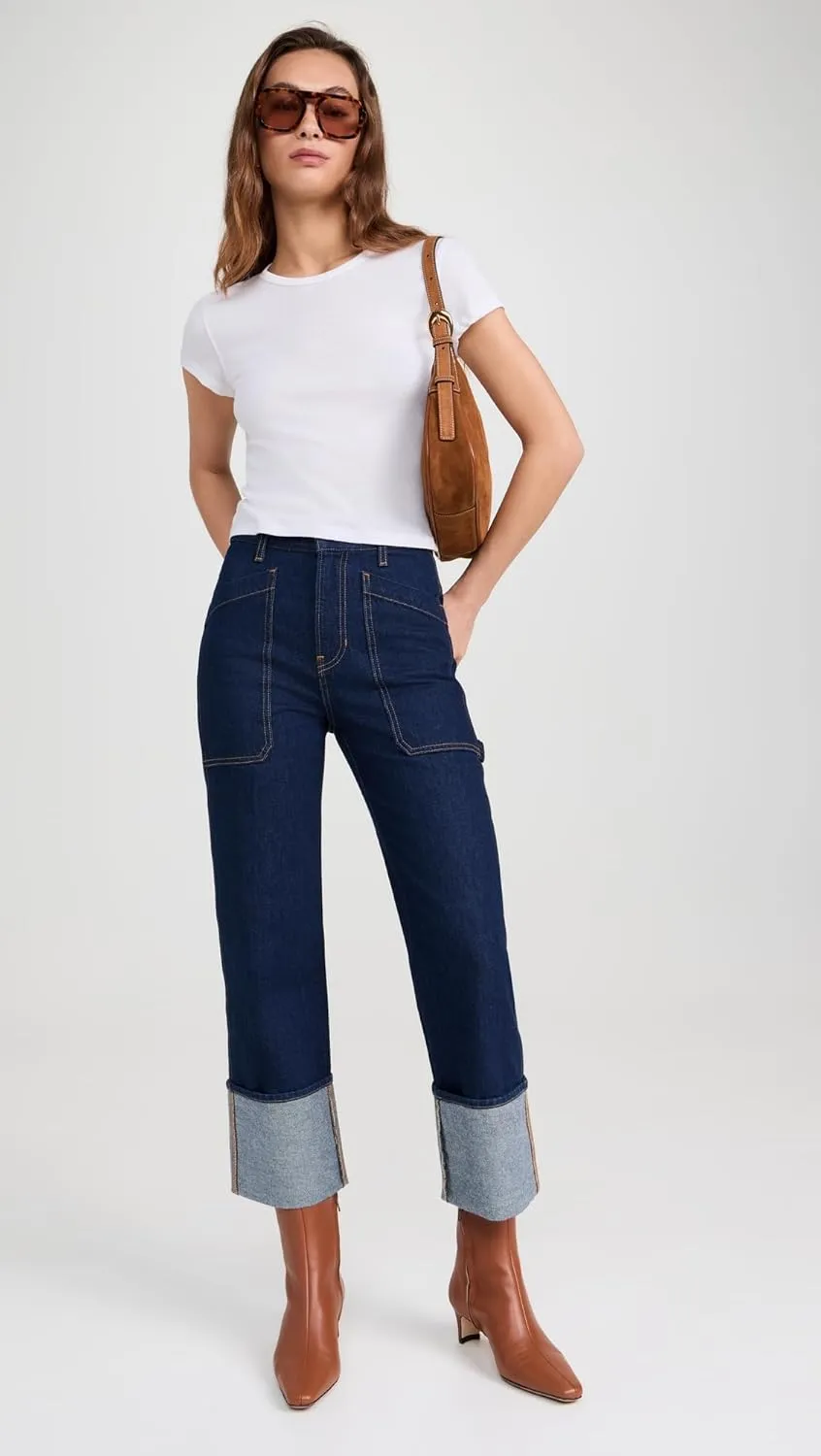 Women's Dylan High Rise Straight Leg Jeans