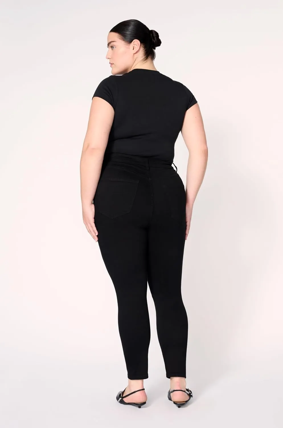 Women's MXP High Rise Plus Skinny Jeans – Sculpting Stretch Denim