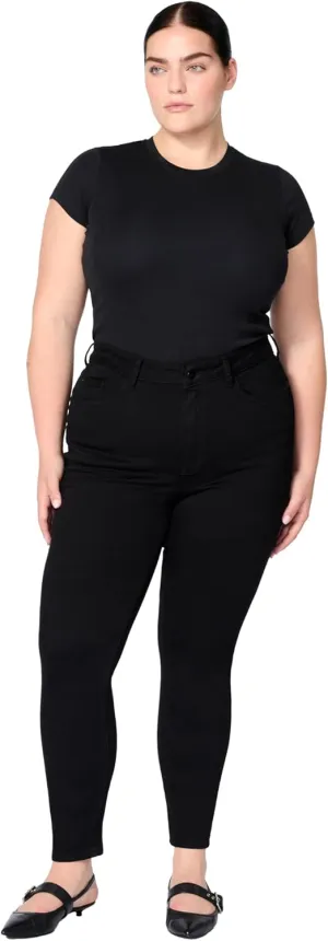 Women's MXP High Rise Plus Skinny Jeans – Sculpting Stretch Denim