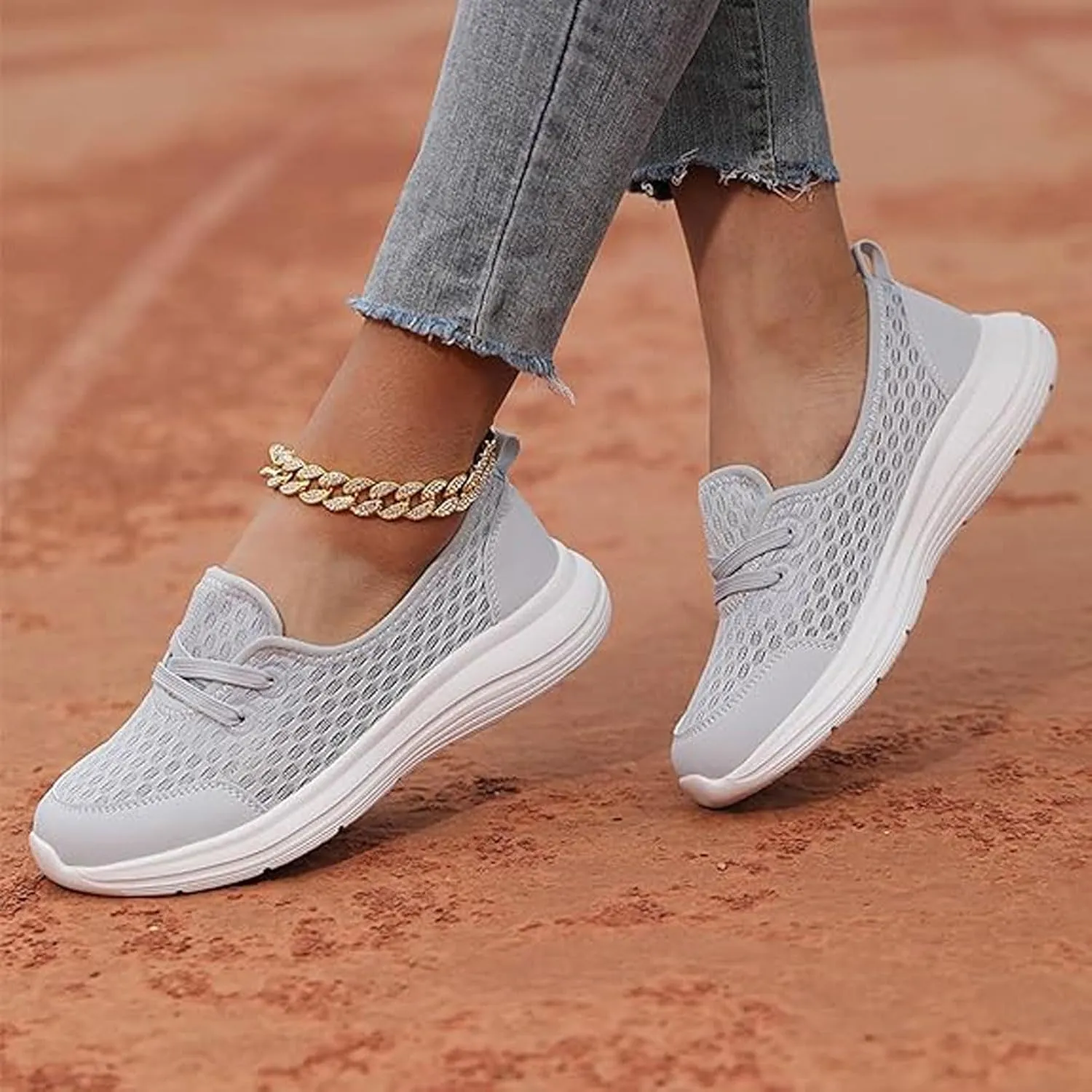 Women's Soft Sole Mesh Comfort Orthopedic Shoes, Women's Casual Lightweight Soft Sole Mesh Comfort Orthopedic Shoes