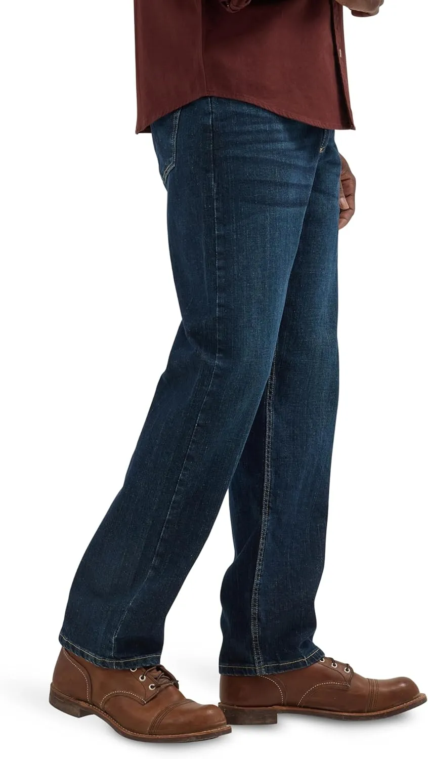 Wrangler Men's Free to Stretch Relaxed Fit Jeans