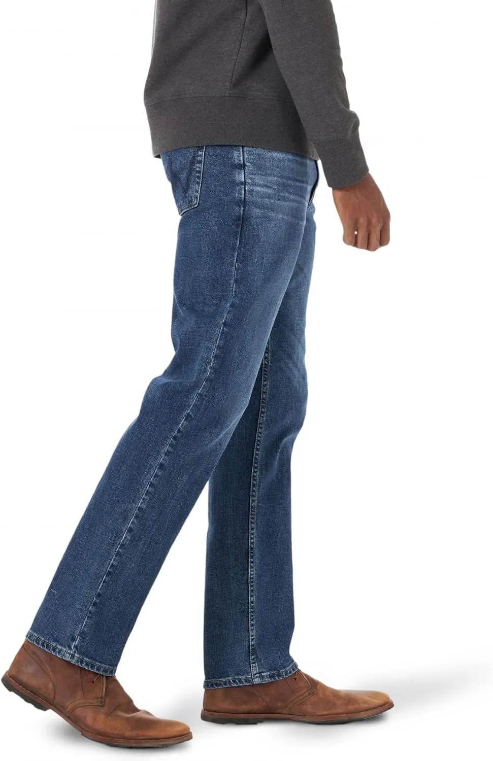 Wrangler Men's Free to Stretch Relaxed Fit Jeans