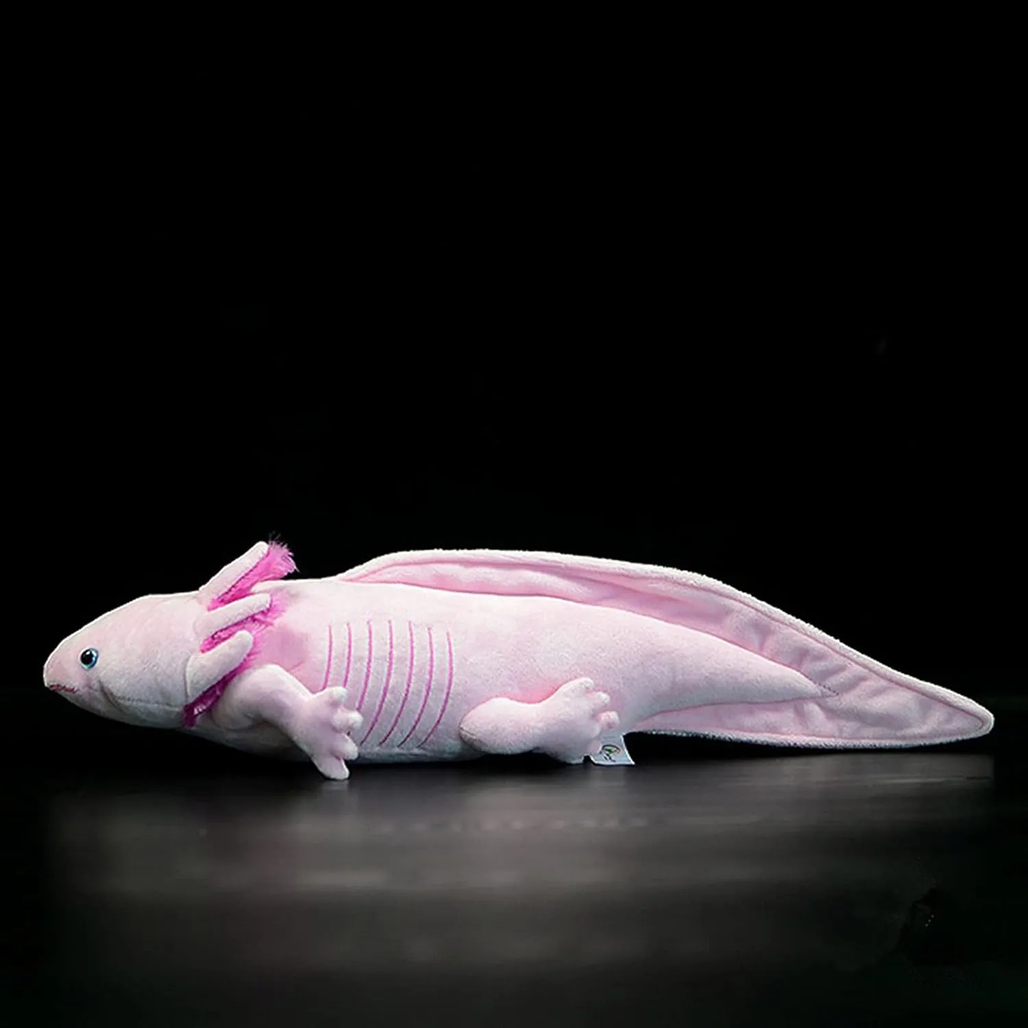 ZHONGXIN MADE Axolotl Plush Toy - 21 Inch Soft Creepy Stuffed Animals, Cute Pink Lizard Toys, Real Plushie Gift Collection for Kids