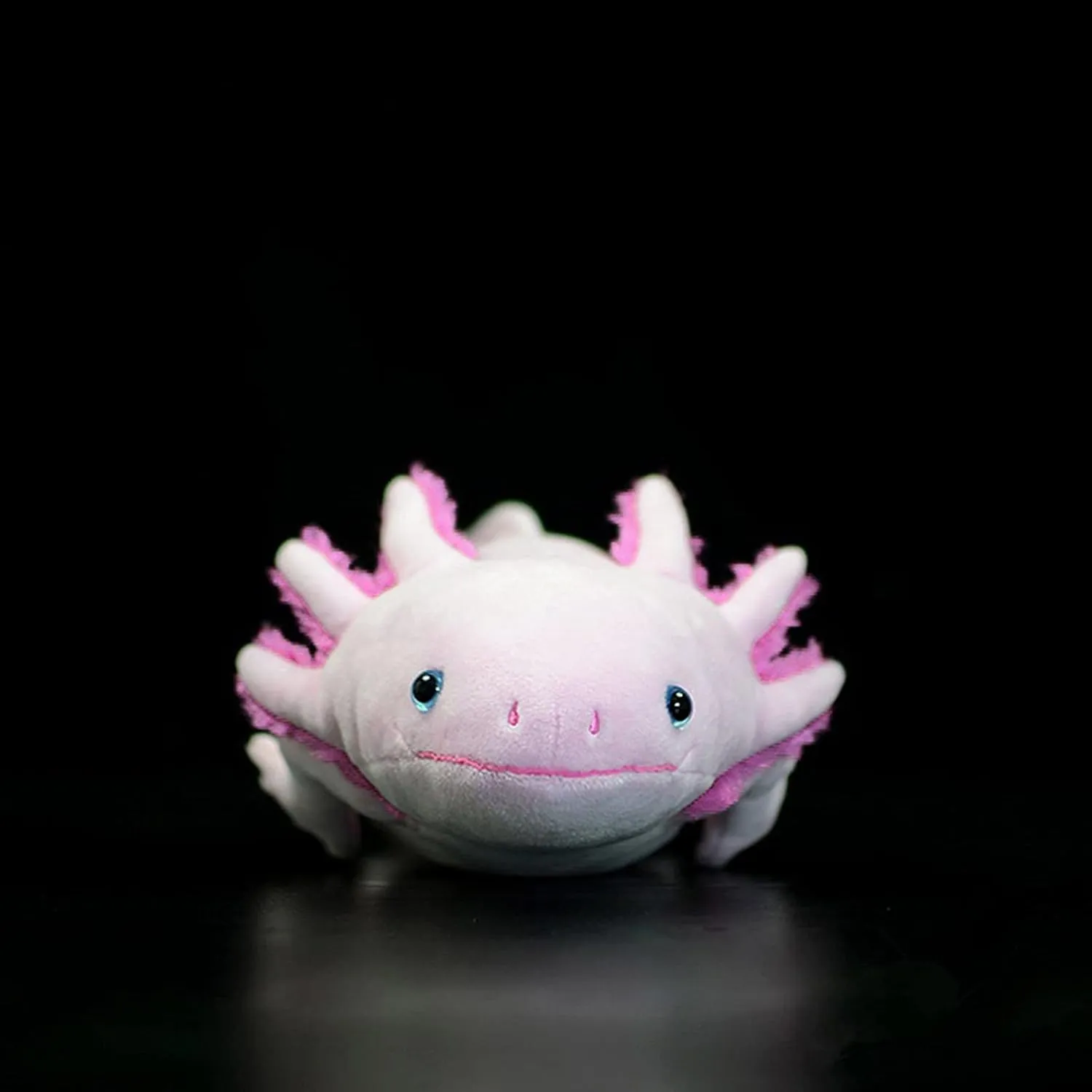 ZHONGXIN MADE Axolotl Plush Toy - 21 Inch Soft Creepy Stuffed Animals, Cute Pink Lizard Toys, Real Plushie Gift Collection for Kids